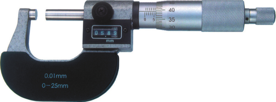Zhlwerk - Mikrometer  25 - 50mm  0,001mm